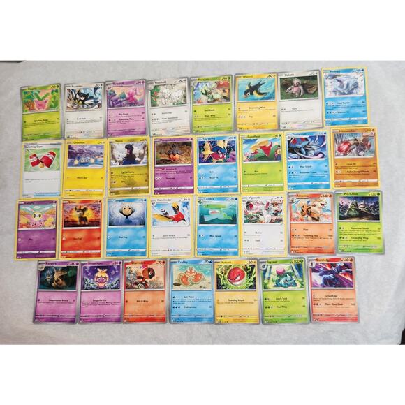 Pokemon TCG Unova Mini Tin W/ 109 Common Trading Cards & 1 Sticker & Art Card NM - Picture 6 of 9
